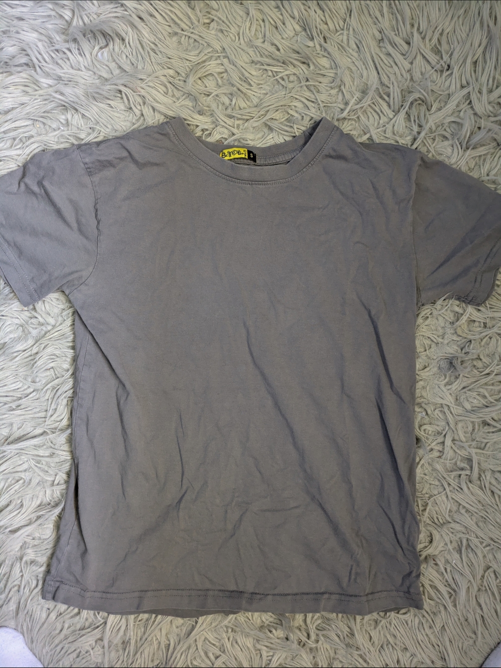 Others Follow Men's Short Sleeve Crew Neck T-Shirt in Gray